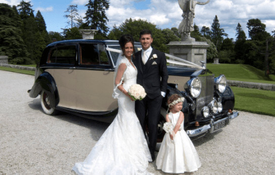 Shane Long With His Wife On Wedding Day